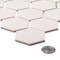Andova Tiles SAMPLE-2 in. x 2 in. Straight Edge Porcelain Honeycomb Wall & Floor Tile SAM-ANDSTY840 - alternate 5
